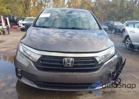 2022 Honda Odyssey Ex-L from USA, damaged, VIN 5FNRL6H7XNB008974